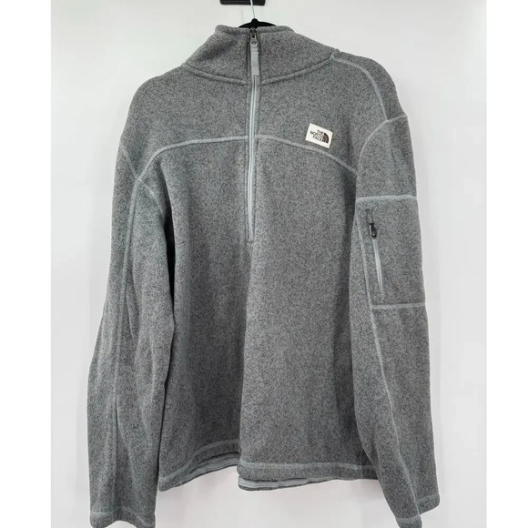 The North Face Other - The North Face Men’s Gray Gordon Lyons 1/4 Zip Fleece Pullover Jacket XL